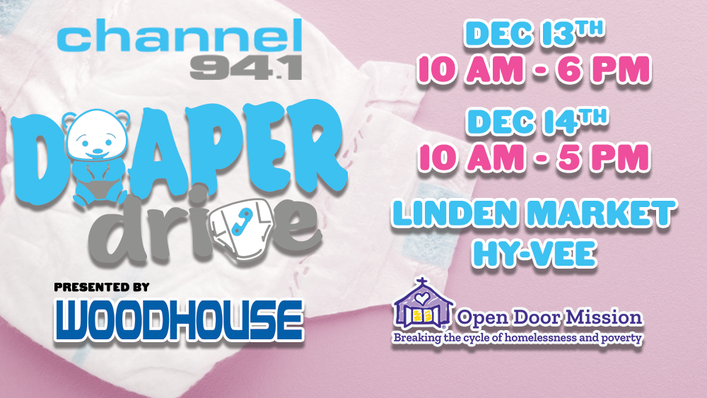 Channel 94.1's Diaper Drive