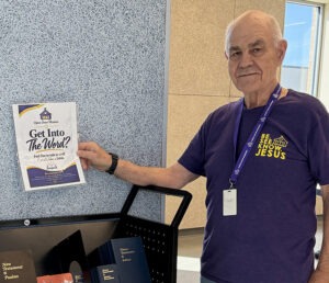Hospitality Center Update…New Bible cart – 9/25/2026